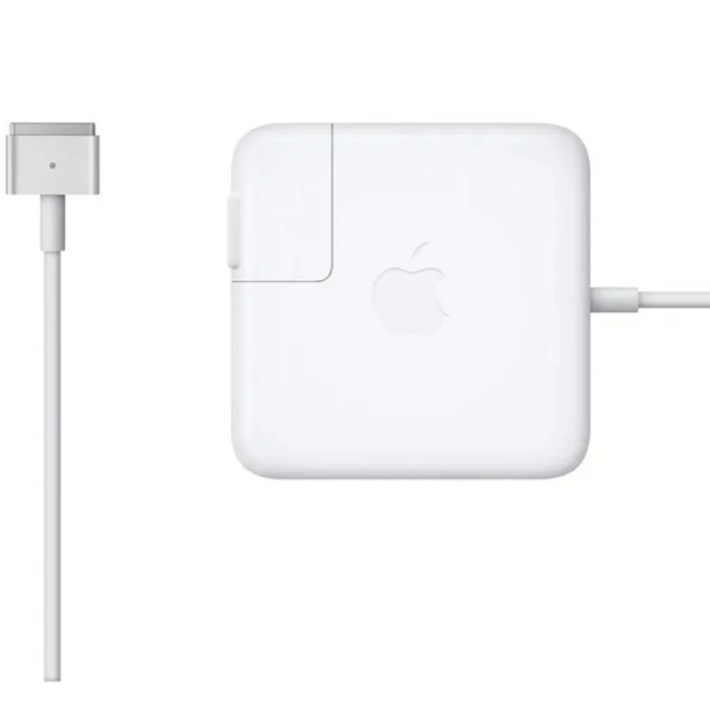 Apple 45W Magsafe 2 power adapter for MacBook Air.